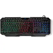 Nedis Gkbd110bkfr Gaming Keyboard Noir