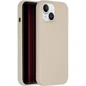 Accezz Coque Liquid Silicone avec MagSafe Apple iPhone 15 - Stone