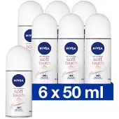 Nivea 6x Deo Roll-on - Satin Sensation 50 ml