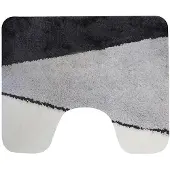 Dutch House Tapis de toilette Dijon gris 60x50 (60 x 50 cm)