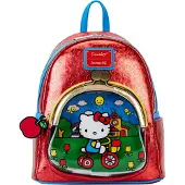 Loungefly - Plecak Hello Kitty 50-lecie 26cm -Stylowy plecak do szkoły i codziennego użytku