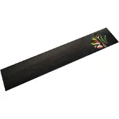 vidaXL Tapis de cuisine lavable impression d'épices 60x300 cm velours