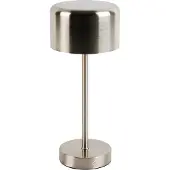 RL LIVE YOUR LIGHT Lampe de table rechargeable Jeff nickel mat