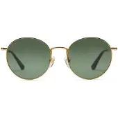 Kapten & Son Lunettes de soleil 'London Gold Green' or / vert