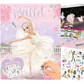 TOPModel Dessin et coloriage enfant Stickerworld Ballet