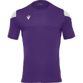 MACRON Polis Short Sleeve T-shirt Violet XL
