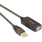 Allteq Câble USB 10 mètres avec amplificateur -