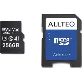 Allteq Carte Micro SD - 256 GB - -
