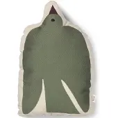 Ferm Living Coussin Oiseau Swif Green