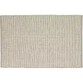 Hubsch Tapis Poppy | Gris | Blanc | 701917