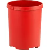 HAN Corbeille à papier MOBIL XXL, 50 litres, PP, rond, rouge