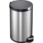 EKO - Artistic Pedal bin 20 litres - Acier inoxydable Plastique - Acier inoxydable mat