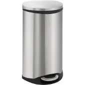 EKO Poubelle à Pédale EKO Shell Bin Mat Silver Inox 30L