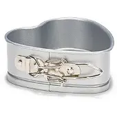 Patisse moule coeur 12 demontable silver top*3690