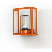Roger Pradier Hugy lampe d'extérieur Pure Orange | Clear glass