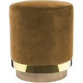 Red Edition Tabouret Velvet Honey