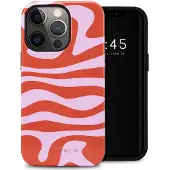 Selencia Coque arrière Vivid pour Apple iPhone 13 Pro - Dream Swirl Pink