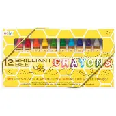 Ooly Crayons de cire 12 couleurs (12x)