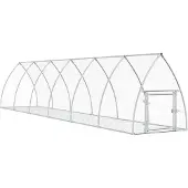 vidaXL Cage à lapins Argentée 600x105x120 cm Acier galvanisé
