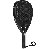 VirtuFit Raquette de padel Fusion Pro noire/argentée 18K carbone 365 g