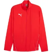 Puma Veste de sport rouge / blanc