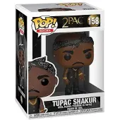 Funko POP! POP ! Rocks #158 : "Tupac Shakur" figure de collection rappeur 2Pac