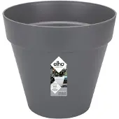 Elho Loft urban pot de fleur rond - 25 cm - gris anthracite