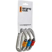 Singing Rock Colt Snap Hook 3 Units Gris
