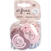 Difrax Nuggi lovi Dynamic Botanic 18+M 2
