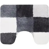 Dutch House Tapis de toilette Brest gris 60X50 (60 x 50 cm)