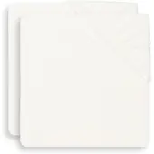 Jollein Housse Matelas à Langer Jollein Badstof Ivory (Pack de 2) (50 x 70 cm)