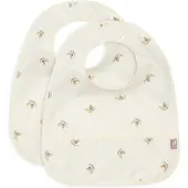 Jollein Bavoir Jollein Waterproof Rosehip (2pack)