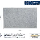 kela Tapis de Bain Kela Maja Vert-70 x 120 cm