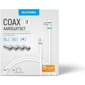 Technetix Ziggo Suitable - Connecteur F pour câble coaxial