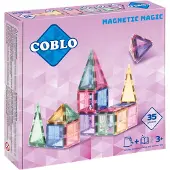 Coblo Blocs de construction magnétiques pastel 35 el.