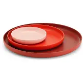 Vitra Jasper Morrison Trays Set Red