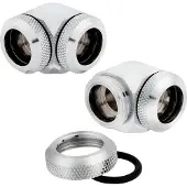 Corsair Hydro X Series Fitting XF Hardline 2-pack, Raccord, Argent