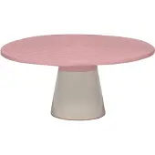 Dutchdeluxes Plat Dutchdeluxes Food Stand White Pink