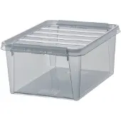 Smartstore 3508975 Aufbewahrungsbox COLOUR 15, 14 Liter, grau