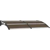 vidaXL -Tür Banach 200x100 cm PC Schwarz