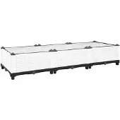 vidaXL Lit surélevé 120x40x23 cm Polypropylène