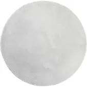 vidaXL Tapis HUARTE à poils courts doux et lavable gris Ø 120 cm