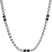 Fossil Chaîne 'JF03314040' noir / argent