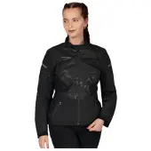 Rekurv E-21.02 Veste Textile Femme Noir/Camouflage 38 femmes