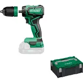 HiKOKI Perceuse visseuse sans fil 55 Nm 18 V mandrin rapide DS18DDQW2Z avec HitCase II (Produit seul)