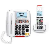 SwissVoice Téléphone sans fil Xtra 3355 Combo Blanc