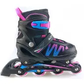 Alert Inline Skates Maat 39-42 Blauw/Roze/Zwart