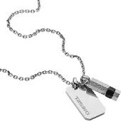 Diesel Chaîne noir / argent