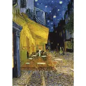 Puzzelman Puzzle Vincent van Gogh Terrasse de café la nuit 1000 pièces