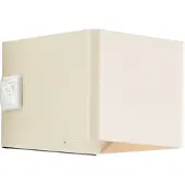 Brilliant Spot en saillie crème Iseo rechargeable